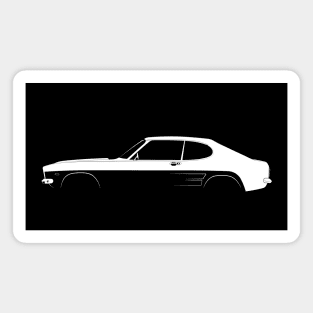 Ford Capri Mk I Silhouette Magnet